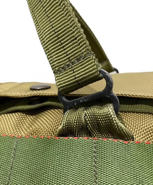 BRIEFING（ブリーフィング）BRIEFING (ブリーフィング) デュアルダッフルバッグ カーキの古着・服飾アイテム