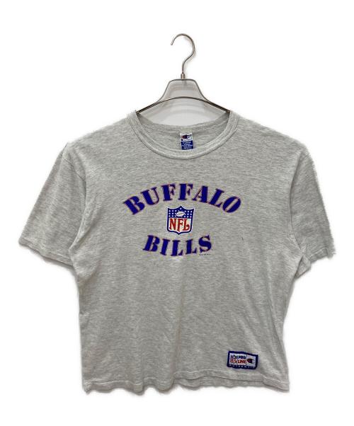 Champion（チャンピオン）Champion (チャンピオン) プリントTシャツ グレー サイズ:XLの古着・服飾アイテム