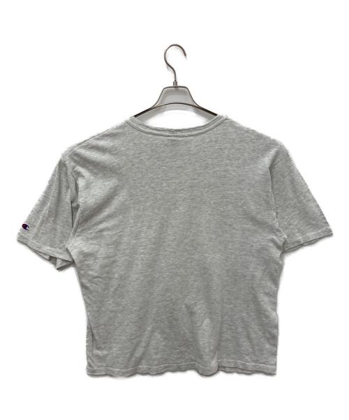 Champion（チャンピオン）Champion (チャンピオン) プリントTシャツ グレー サイズ:XLの古着・服飾アイテム