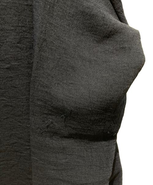 mizuiro-ind（ミズイロインド）mizuiro-ind (ミズイロインド) クルーネックコクーンプルオーバー ネイビー サイズ:記載なしの為実寸参照の古着・服飾アイテム