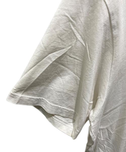 NAPAPIJRI（ナパピリ）NAPAPIJRI (ナパピリ) MARTINE ROSE (マーティン・ローズ) 半袖カットソー ホワイト サイズ:Ｌの古着・服飾アイテム