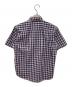 THE NORTH FACE (ザ ノース フェイス) 半袖シャツ ネイビー×レッド サイズ:M：4000円