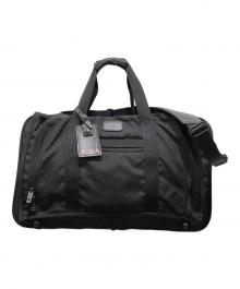 TUMI（トゥミ）の古着「エクスパンダブル・ボストンバッグ」｜ブラック