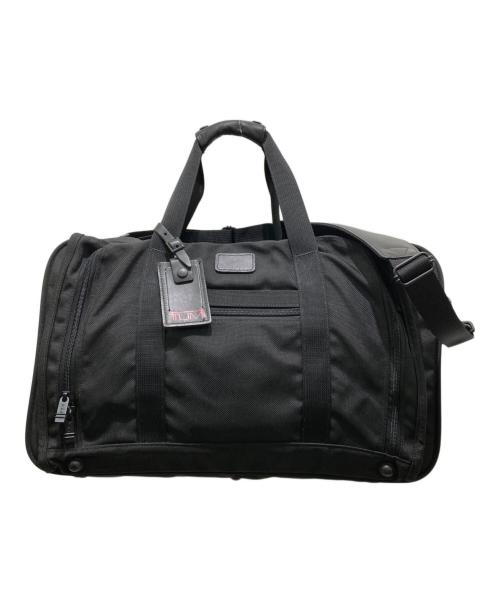 TUMI（トゥミ）TUMI (トゥミ) エクスパンダブル・ボストンバッグ ブラックの古着・服飾アイテム