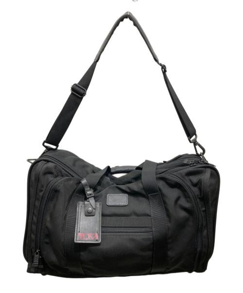 TUMI（トゥミ）TUMI (トゥミ) エクスパンダブル・ボストンバッグ ブラックの古着・服飾アイテム