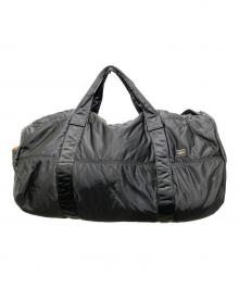 PORTER（ポーター）の古着「2WAY BOSTON BAG(M)　TANKER　ボストンバッグ」｜ブラック