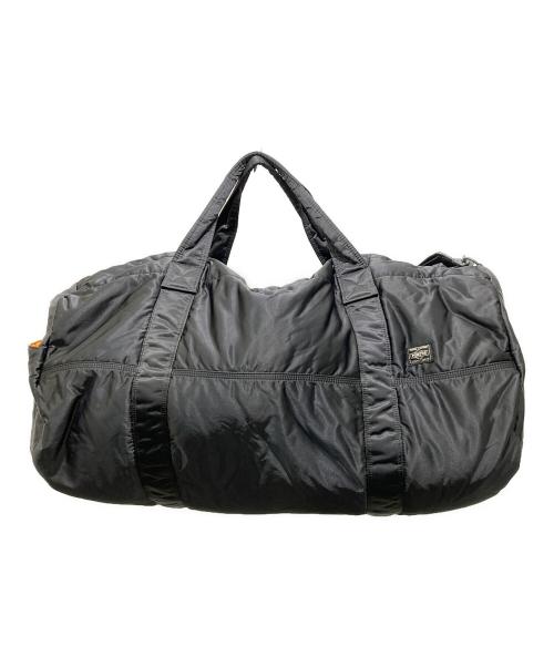 PORTER（ポーター）PORTER (ポーター) 2WAY BOSTON BAG(M)　TANKER　ボストンバッグ ブラックの古着・服飾アイテム