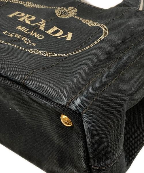 PRADA（プラダ）PRADA (プラダ) カナパ2WAYトートバッグ ブラックの古着・服飾アイテム