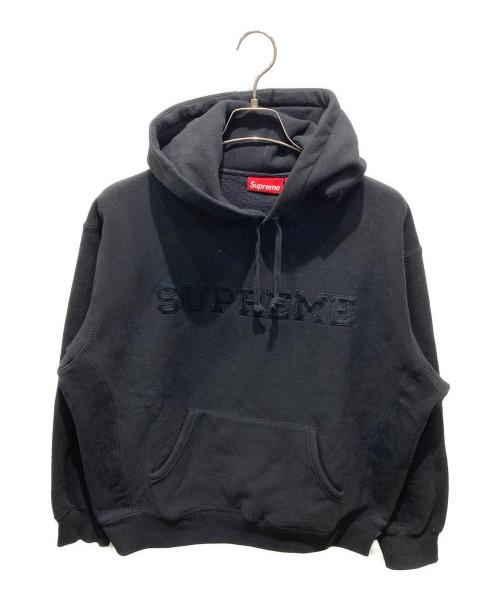 SUPREME（シュプリーム）SUPREME (シュプリーム) collegiate hooded sweatshirt ブラック サイズ:Ｍの古着・服飾アイテム