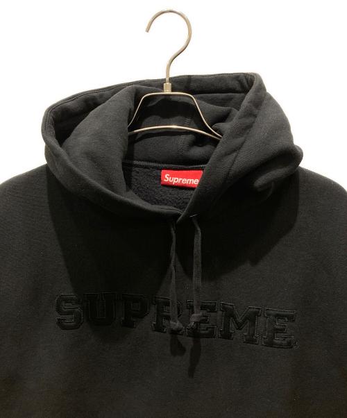 SUPREME（シュプリーム）SUPREME (シュプリーム) collegiate hooded sweatshirt ブラック サイズ:Ｍの古着・服飾アイテム