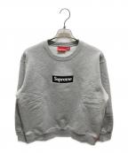 SUPREMEシュプリーム）の古着「Box Logo Crewneck Heather」｜グレー