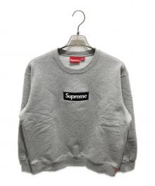 SUPREME（シュプリーム）の古着「Box Logo Crewneck Heather」｜グレー