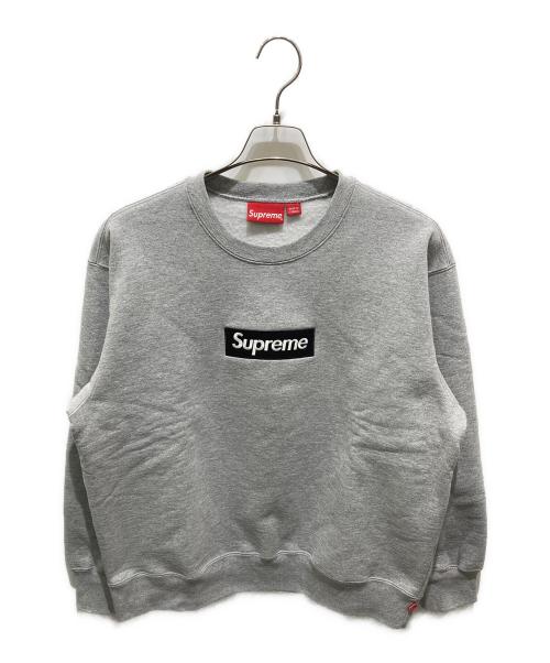 SUPREME（シュプリーム）SUPREME (シュプリーム) Box Logo Crewneck Heather グレー サイズ:Ｍの古着・服飾アイテム