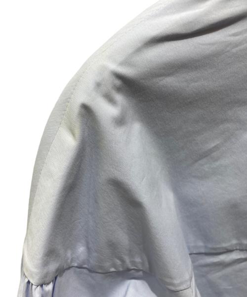 HER LIP TO（ハーリップトゥ）HER LIP TO (ハーリップトゥ) ボウタイブラウス ブルー サイズ:Ｍの古着・服飾アイテム