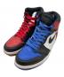 NIKE（ナイキ）の古着「AIR JORDAN1　RETRO HIGH OG TOP3」｜ブラック×ブルー