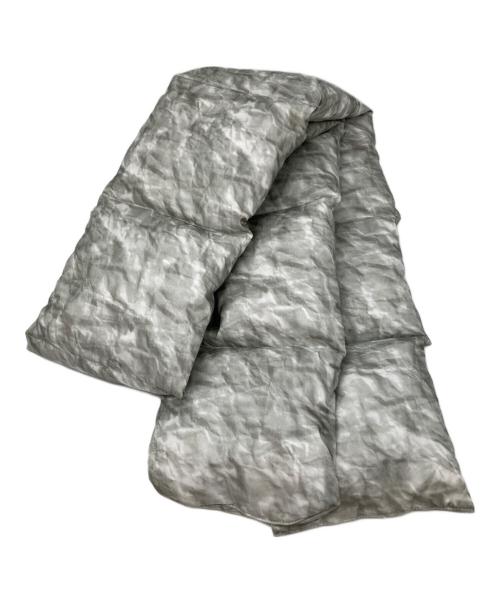 THE NORTH FACE（ザ ノース フェイス）THE NORTH FACE (ザ ノース フェイス) Supreme (シュプリーム) Paper Print down scarf グリーンの古着・服飾アイテム