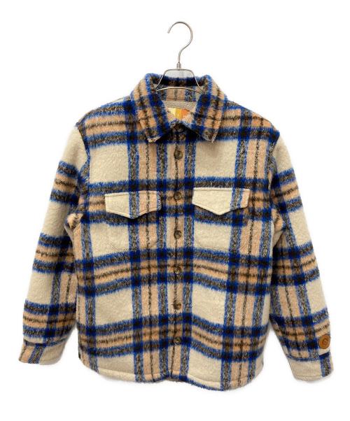 KITH（キス）KITH (キス) Sheridan Shirt Jack　シェリダンシャツジャケット ベージュ サイズ:Ｓの古着・服飾アイテム