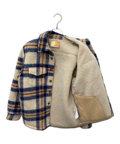 KITH（キス）KITH (キス) Sheridan Shirt Jack　シェリダンシャツジャケット ベージュ サイズ:Ｓの古着・服飾アイテム