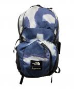 THE NORTH FACE×SUPREMEザ ノース フェイス×シュプリーム）の古着「Bleached Denim Print Pocono Backpack」｜ブルー