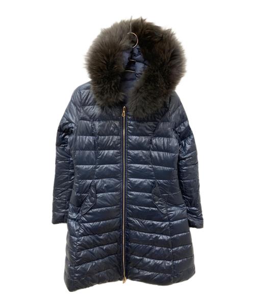 TATRAS（タトラス）TATRAS (タトラス) SERA REVERSIBLE　セラリバーシブル ダウンコート ブルー サイズ:2の古着・服飾アイテム
