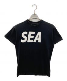 WIND AND SEA（ウィンダンシー）の古着「ロゴプリントTシャツ」｜ブラック