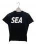 WIND AND SEA（ウィンダンシー）の古着「ロゴプリントTシャツ」｜ブラック