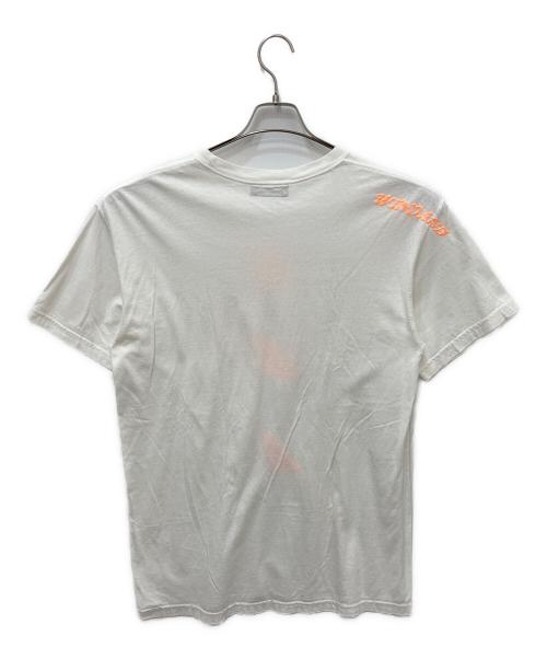 WIND AND SEA（ウィンダンシー）WIND AND SEA (ウィンダンシー) ロゴ刺繍Tシャツ ホワイト サイズ:Lの古着・服飾アイテム