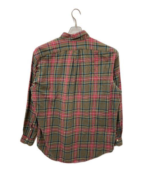 RALPH LAUREN（ラルフローレン）RALPH LAUREN (ラルフローレン) チェックシャツ レッド×ブラウン サイズ:Lの古着・服飾アイテム