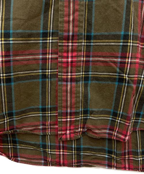 RALPH LAUREN（ラルフローレン）RALPH LAUREN (ラルフローレン) チェックシャツ レッド×ブラウン サイズ:Lの古着・服飾アイテム