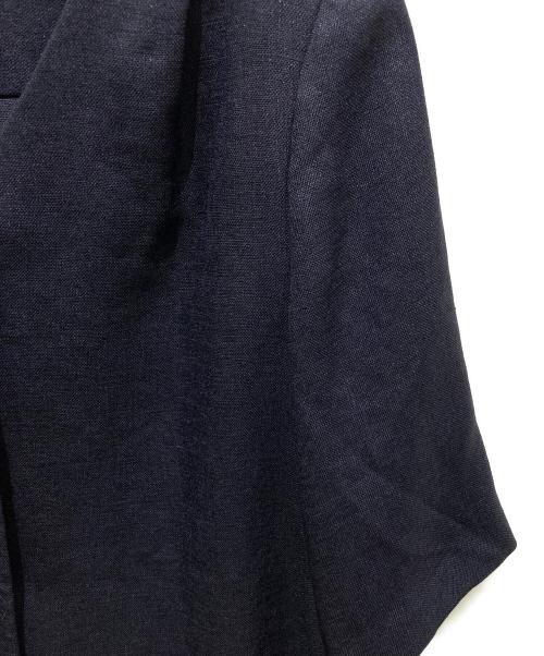 green label relaxing（グリーンレーベルリラクシング）green label relaxing (グリーンレーベルリラクシング) 半袖ブラウス ネイビー サイズ:Fの古着・服飾アイテム