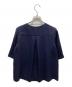 green label relaxing (グリーンレーベルリラクシング) 半袖ブラウス ネイビー サイズ:F：4000円