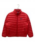 Patagoniaパタゴニア）の古着「ダウンセーター」｜レッド