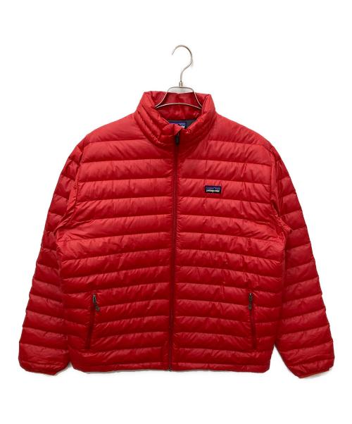 Patagonia（パタゴニア）Patagonia (パタゴニア) ダウンセーター レッド サイズ:Lの古着・服飾アイテム