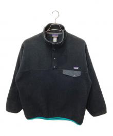 Patagonia（パタゴニア）の古着「シンチラスナップTフリースジャケット」｜ブラック
