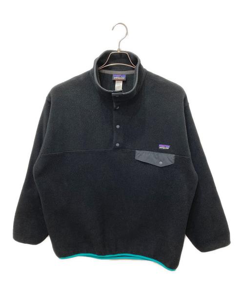 Patagonia（パタゴニア）Patagonia (パタゴニア) シンチラスナップTフリースジャケット ブラック サイズ:Lの古着・服飾アイテム