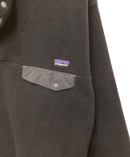 Patagonia（パタゴニア）Patagonia (パタゴニア) シンチラスナップTフリースジャケット ブラック サイズ:Lの古着・服飾アイテム