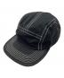 SUPREME（シュプリーム）の古着「fitted rear patch camp cap」｜ブラック