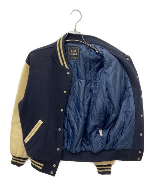 VAN（ヴァン）VAN (ヴァン) スタジャン ネイビー サイズ:Lの古着・服飾アイテム