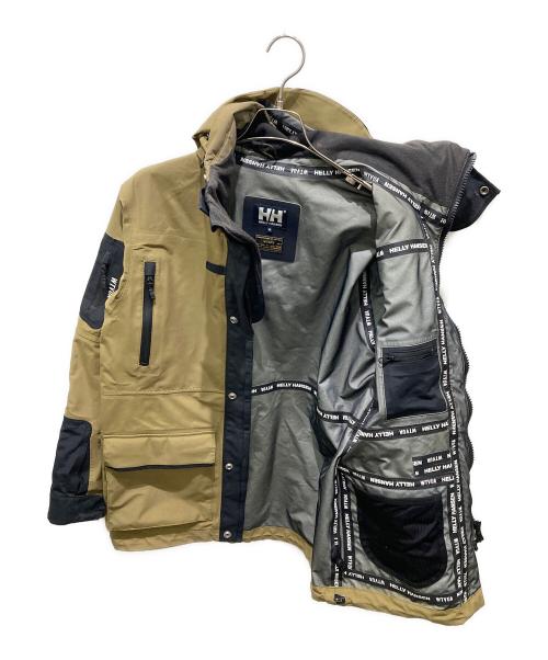 HELLY HANSEN（ヘリーハンセン）HELLY HANSEN (ヘリーハンセン) WTAPS (ダブルタップス) シェルパジャケット ブラウン サイズ:Ｍの古着・服飾アイテム
