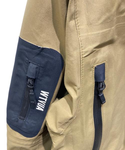 HELLY HANSEN（ヘリーハンセン）HELLY HANSEN (ヘリーハンセン) WTAPS (ダブルタップス) シェルパジャケット ブラウン サイズ:Ｍの古着・服飾アイテム