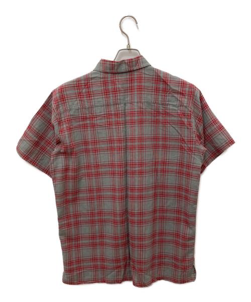 Patagonia（パタゴニア）Patagonia (パタゴニア) A/C Shirt レッド×グレー サイズ:Sの古着・服飾アイテム