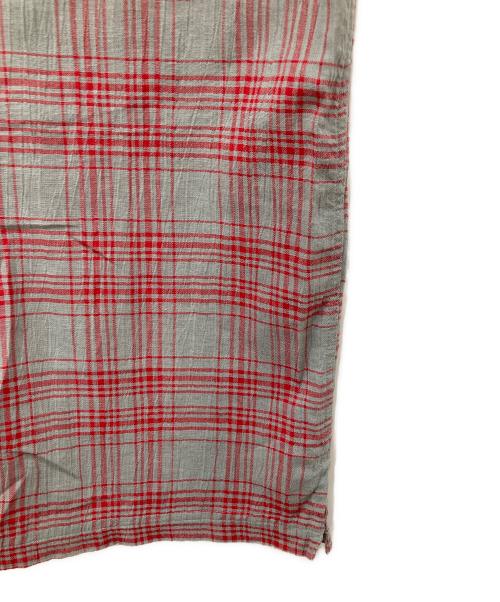 Patagonia（パタゴニア）Patagonia (パタゴニア) A/C Shirt レッド×グレー サイズ:Sの古着・服飾アイテム
