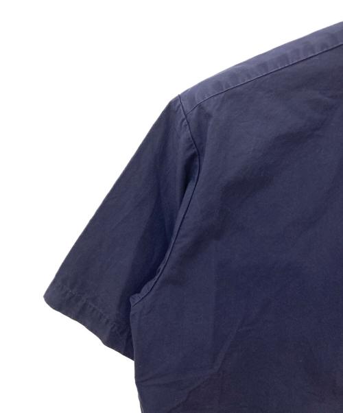 DANTON（ダントン）DANTON (ダントン) ワークシャツ半袖シャツ ネイビー サイズ:38の古着・服飾アイテム