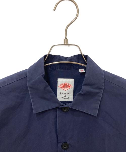 DANTON（ダントン）DANTON (ダントン) ワークシャツ半袖シャツ ネイビー サイズ:38の古着・服飾アイテム
