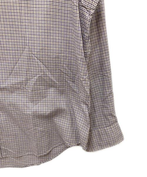 POLO RALPH LAUREN（ポロ・ラルフローレン）POLO RALPH LAUREN (ポロ・ラルフローレン) ポニー刺繍チェックシャツ パープル サイズ:XXLの古着・服飾アイテム