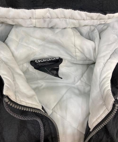 adidas（アディダス）adidas (アディダス) トレフォイルフーデッドジャケット ブラック サイズ:Lの古着・服飾アイテム