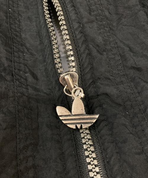 adidas（アディダス）adidas (アディダス) トレフォイルフーデッドジャケット ブラック サイズ:Lの古着・服飾アイテム
