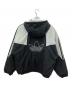 adidas (アディダス) トレフォイルフーデッドジャケット ブラック サイズ:L：13000円