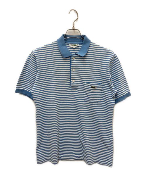 LACOSTE（ラコステ）LACOSTE (ラコステ) ポロシャツ ブルー サイズ:4の古着・服飾アイテム