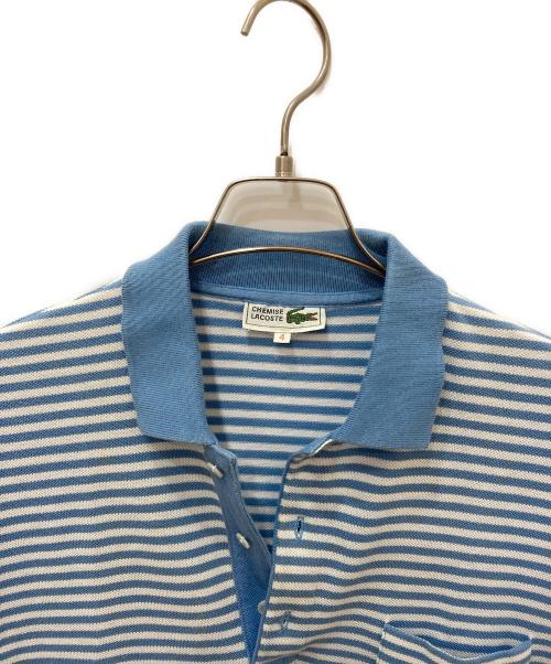 LACOSTE（ラコステ）LACOSTE (ラコステ) ポロシャツ ブルー サイズ:4の古着・服飾アイテム